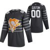 Pánské NHL Pittsburgh Penguins dresy Personalizované Šedá NHL All Star