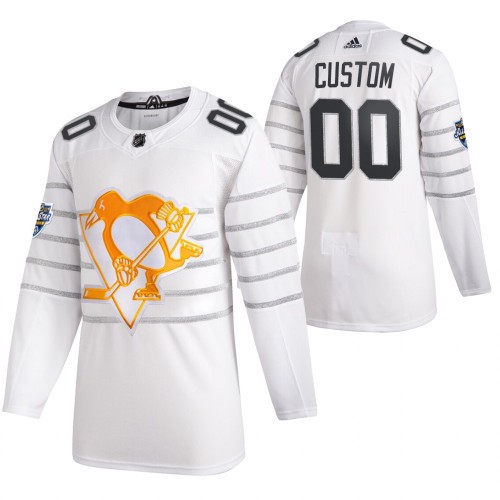 Pánské NHL Pittsburgh Penguins dresy Personalizované Bílý 2020 NHL All Star