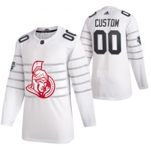 Pánské NHL Ottawa Senators dresy 00 Personalizované Bílý 2020 NHL All Star