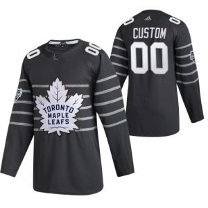 Pánské NHL Toronto Maple Leafs dresy Personalizované Šedá 2020 NHL All Star