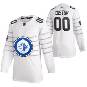 Pánské NHL Winnipeg Jets dresy Personalizované Bílý 2020 NHL All Star