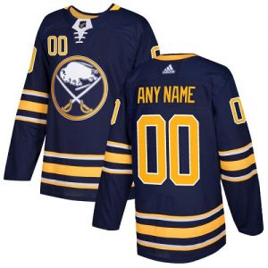 Pánské NHL Buffalo Sabres dresy Personalizované Adidas Domácí Námořnická modrá Authentic