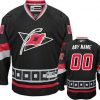 Pánské NHL Carolina Hurricanes dresy Personalizované Reebok Alternativní Černá Authentic