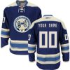 Pánské NHL Columbus modrá Jackets dresy Personalizované Reebok Alternativní Námořnická modrá Authentic
