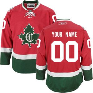 Pánské NHL Montreal Canadiens dresy Personalizované Reebok Alternativní Červené Authentic New CD