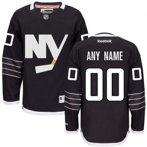 Pánské NHL New York Islanders dresy Personalizované Reebok Alternativní Černá Authentic