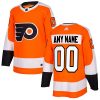 Pánské NHL Philadelphia Flyers dresy Personalizované Adidas Domácí Oranžový Authentic