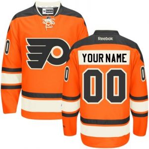 Pánské NHL Philadelphia Flyers dresy Personalizované Reebok New Alternativní Oranžový Authentic