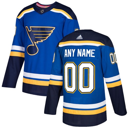 Pánské NHL St. Louis Blues dresy Personalizované Adidas Domácí Kuninkaallisen modrá Authentic