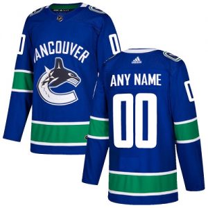 Pánské NHL Vancouver Canucks dresy Personalizované Adidas Domácí modrá Authentic