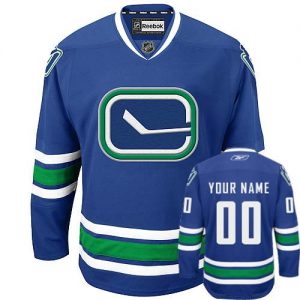 Pánské NHL Vancouver Canucks dresy Personalizované Reebok New Alternativní Kuninkaallisen modrá Authentic