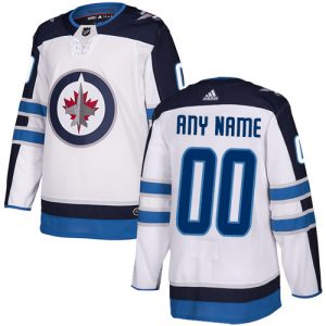 Pánské NHL Winnipeg Jets dresy Personalizované Adidas Bílý Venkovní Authentic