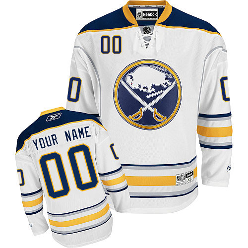 Dámské NHL Buffalo Sabres dresy Personalizované Adidas Venkovní Bílý Authentic