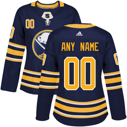Dámské NHL Buffalo Sabres dresy Personalizované Adidas Domácí Námořnická modrá Authentic