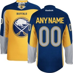 Dámské NHL Buffalo Sabres dresy Personalizované Reebok Alternativní Zlato Authentic