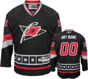 Dámské NHL Carolina Hurricanes dresy Personalizované Reebok Alternativní Černá Authentic