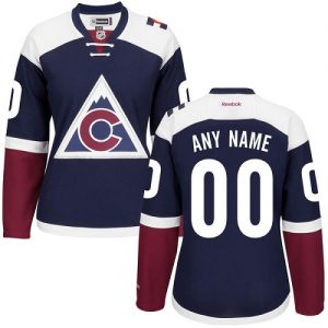 Dámské NHL Colorado Avalanche dresy Personalizované Reebok Alternativní modrá Authentic