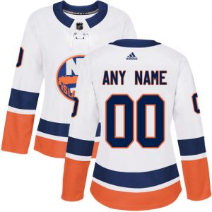 Dámské NHL New York Islanders dresy Personalizované Adidas Venkovní Bílý Authentic