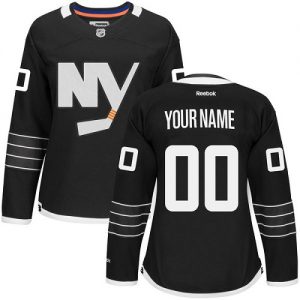 Dámské NHL New York Islanders dresy Personalizované Reebok Alternativní Černá Authentic