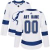 Dámské NHL Tampa Bay Lightning dresy Personalizované Adidas Venkovní Bílý Authentic