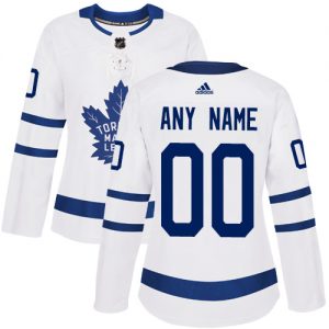 Dámské NHL Toronto Maple Leafs dresy Personalizované Adidas Venkovní Bílý Authentic