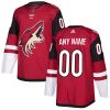 Dětské NHL Arizona Coyotes dresy Personalizované Adidas Domácí Burgundy Červené Authentic