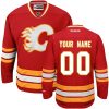 Dětské NHL Calgary Flames dresy Personalizované Reebok Alternativní Červené Authentic
