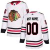 Dětské NHL Chicago Blackhawks dresy Personalizované Adidas Venkovní Bílý Authentic