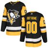 Dětské NHL Pittsburgh Penguins dresy Personalizované Adidas Domácí Černá Authentic