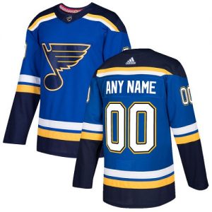 Dětské NHL St. Louis Blues dresy Personalizované Adidas Domácí Kuninkaallisen modrá Authentic