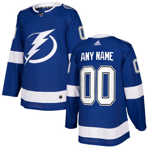 Dětské NHL Tampa Bay Lightning dresy Personalizované Adidas Domácí Kuninkaallisen modrá Authentic
