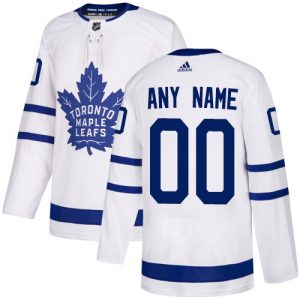 Dětské NHL Toronto Maple Leafs dresy Personalizované Adidas Venkovní Bílý Authentic