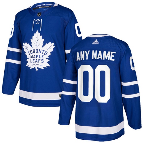 Dětské NHL Toronto Maple Leafs dresy Personalizované Adidas Domácí Kuninkaallisen modrá Authentic