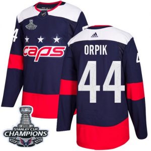 44 Brooks Orpik Navy Authentic Stadium Series 2018 Stanley Cup Final