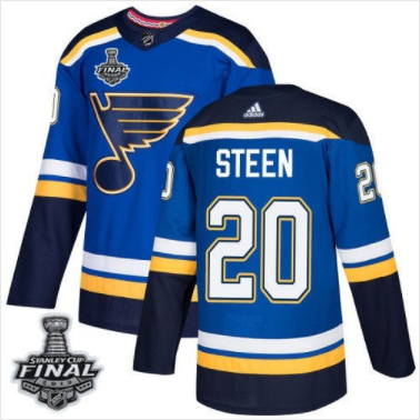 Alexander St. Louis Blues dresy Royal Domácí modrá 2019 Stanley Cup Final Stitched hokejové dresy