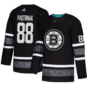 Boston Bruins dresy 88 David Pastrnak Černá 2019 All Star hokejové dresy