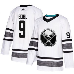 Buffalo Sabres dresy 9 Jack Eichel Bílý 2019 All Star Stitched NHL hokejové dresy