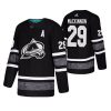 Colorado Avalanche dresy 29 Nathan Mackinnon Černá 2020 All Star Sewn