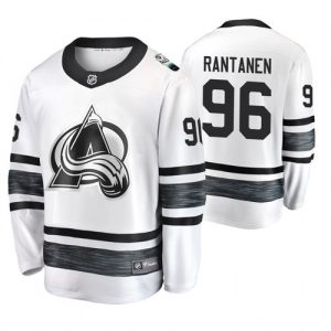 Colorado Avalanche dresy 96 Mikko Rantanen Bílý 2020 All Star hokejové dresy