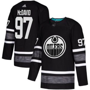 Edmonton Oilers dresy 97 Connor McDavid Černá 2019 All Star Stitched