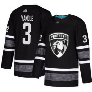 Florida Panthers 3 Keith Yandle Černá 2019 All Star hokejové dresy