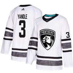 Florida Panthers 3 Keith Yandle Bílý 2019 All Star hokejové dresy