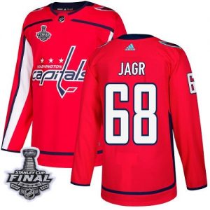 Pánské NHL Jaromir Jagr Washington Capitals dresy 2018 Stanley Cup Final Červené