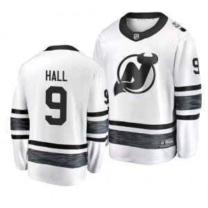 Pánské New Jersey Devils Taylor Hall Bílý 2019 All Star hokejové dresy
