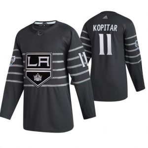 Pánské Los Angeles Kings Anze Kopitar Šedá 2020 All Star hokejové dresy