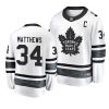 Pánské Toronto Maple Leafs Auston Matthews Bílý 2019 All Star hokejové dresy