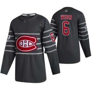 Pánské Montreal Canadiens Shea Weber Šedá 2020 All Star hokejové dresy