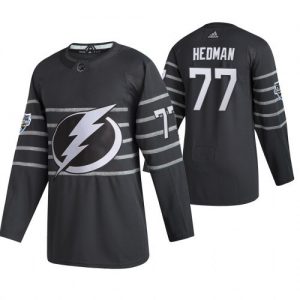 Pánské Tampa Bay Lightning Victor Hedman Šedá 2020 All Star hokejové dresy