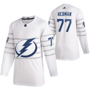 Pánské Tampa Bay Lightning Victor Hedman Bílý 2020 All Star hokejové dresy