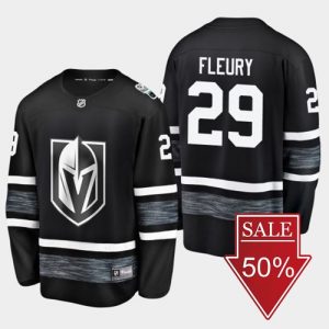 Pánské Vegas Golden Knights 29 Marc Andre Fleury 2019 All Star Game hokejové dresy